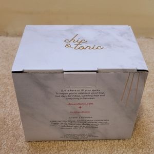 Chic & Tonic snowflake coffee mug